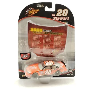 #20 TONY STEWART HOME DEPOT NEXTEL SCHEDULE 2006 CHEVY WINNERS CIRCLE 1/64 - Picture 1 of 6