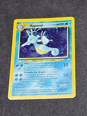 French Kingdra Holo 8/111 Pokemon Card Game Pokemon TCG Neo Genesis Set  - Image 1 of 4