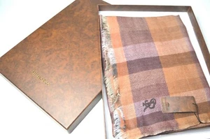 NEW 950 $ STEFANO RICCi Luxury Scarf 100% Cashmere Made in Italy Cod 114 - Picture 1 of 4