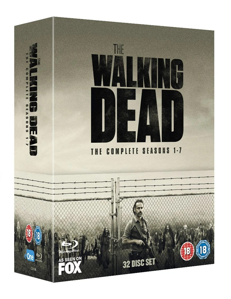 The Walking Dead Seasons (Blu-ray, 2017) Region 2