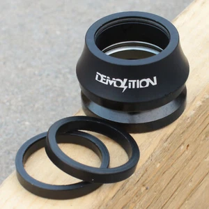 DEMOLITION BMX INTEGRATED BICYCLE BLACK HEADSET - Picture 1 of 1