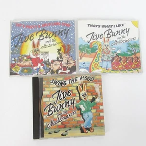 Jive Bunny and the Mastermixers Bundle CD'S Swing the Mood Thats what I like - Imagen 1 de 4