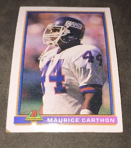 Maurice Carthon (Giants) #361 Bowman 1991 - Picture 1 of 1