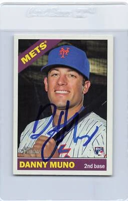 2015 Topps Heritage #557 Danny Muno Mets Signed Auto *H8679 - Image 1 of 2