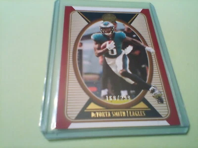 2022 Panini LEGACY Football 168/299 BRONZE Parallel DeVONTA SMITH Eagles - Image 1 of 3