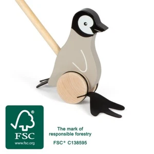 Neu Schiebetier Pinguin von Small Foot - Bild 1 von 9