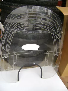 Memphis Shades Windshield Sizing Template 9001-0001 - Foto 1 di 4
