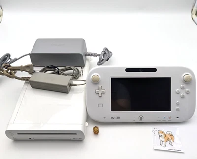 Nintendo Wii U Premium Set White Working 32GB No Box Japanese Region Code - Image 1 of 4