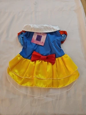 Vestido Blanco Nieves Disney Perro Mascota Talla Mediana Foto 1 de 4