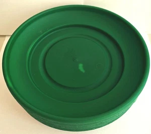 6 X Round Plant Flower Pot Base Saucer Plate Tray Water Planter - Picture 1 of 5