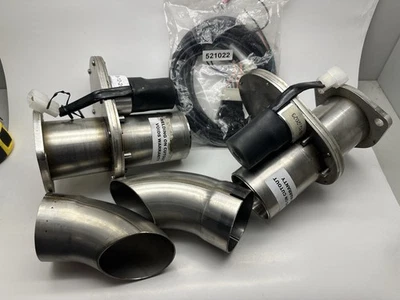 CABEZALES DOUGS 60 mm / 2 1/4"? Recortes de escape eléctricos con tubos de escape Foto 1 de 4