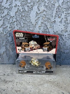 Disney Pixar Cars Parks - Star Wars CARS - Luigi als C-3P0 & Pitties als Jawas!! - Bild 1 von 4