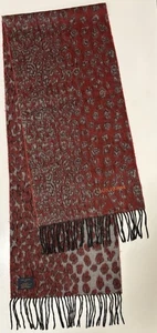 Louis Vuitton Cheetah Print 100% Cashmere Scarf Made In United Kingdom. - Picture 1 of 6