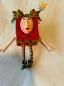 Christmas Krinkles 2002 GESCHENKBOX Geschenk Ornament Abt. 56 von Patience Brewster NEU! - Bild 1 von 5