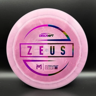 Zeus | ESP SPLIT FOIL Paul McBeth Limited Edition Discraft Distance Driver Disc - Image 1 of 3