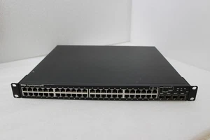 DELL 6248P POWERCONNECT 6248P, 48 PT GB SWITCH with Stacking & 10G Uplink Module - Picture 1 of 6