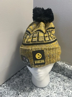 NFL NEW ERA PITTSBURGH STEELERS GORRO DE PUNTO DE INVIERNO CON PUÑOS TALLA ÚNICA Foto 1 de 4