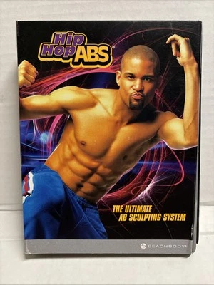 Hip Hop Abs (DVD, 3-Disc Set) BEACHBODY : W/ Shaun T / COMPLETE W/MANUALS *CIB* - Image 1 of 2