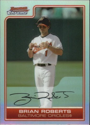 2006 Bowman Chrome Refractors #9 Brian Roberts - BB - Image 1 of 2