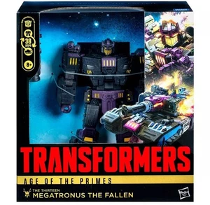 TRANSFORMERS AGE OF THE PRIMES MEGATRONUS THE FALLEN LEADER CLASS BRAND NEW Rare - Picture 1 of 4