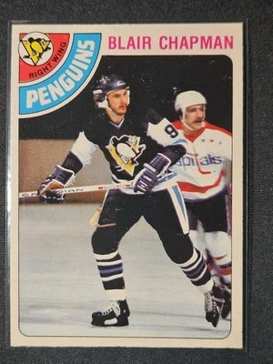 78-79 O-Pee-Chee Blair Chapman 🚨🚨🚨 Pittsburgh Penguins  - Image 1 of 2