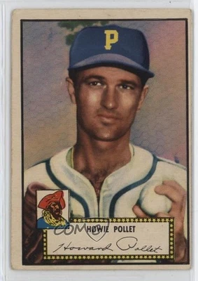 1952 Topps Howie Pollet (Red Back) #63 - Image 1 of 2