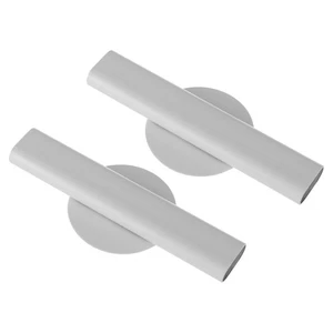  Jarrón adhesivo 2 piezas: florero tubo montado en la pared de metal - autoadhesivo colgante - Imagen 1 de 12