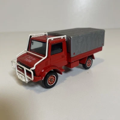 Solido 1/50 Military Vehicle Mercedes Unimog O5-88 N 65 Red - Image 1 of 4
