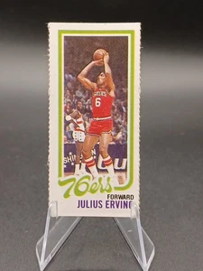 1980-81 Topps #181-Julius Erving-Philadelphia 76ers-Single Panel-HOF - Picture 1 of 2