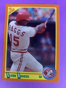Glenn Braggs #56T 1990 Score Rookie & Traded Cincinnati Reds - Picture 1 of 2