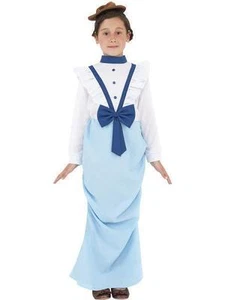 Childrens Girls Fancy Dress Posh Victorian Girl Costume by Smiffys - Picture 1 of 2