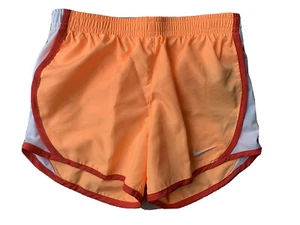Nike Dry Dri Fit Shorts Girls Size 6X New NWT Peach White Pink - Picture 1 of 4