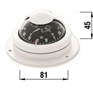 BUSSOLA RIVIERA COMET BC-1 BIANCA ACCESSORI NAUTICA - Bild 1 von 1
