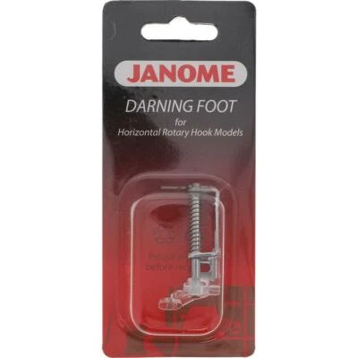  Darning Free Motion Embroidery Foot 200349000 For Janome Horizontal Rotary Hook - Image 1 of 2