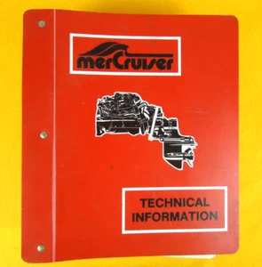 Mercury Mercruiser Service Manuals (#5-#6-#7) Stern Drive Units OEM - Picture 1 of 7