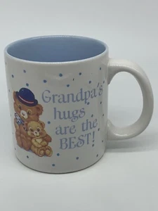 Carlton Cards Gli abbracci del nonno in gres sono i migliori! Cappello orsacchiotti tazza caffè - Foto 1 di 7