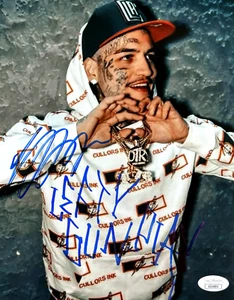 LEFTY GUNPLAY FRANKLIN HOLLADAY SIGNED 8X10 PHOTO BLVD BABIES JSA COA - Picture 1 of 1