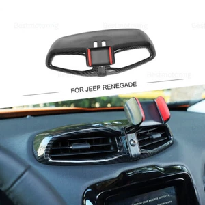 Soporte de montaje para teléfono con ventilación central de aire para Jeep Renegade 15 up carbono - Imagen 1 de 9