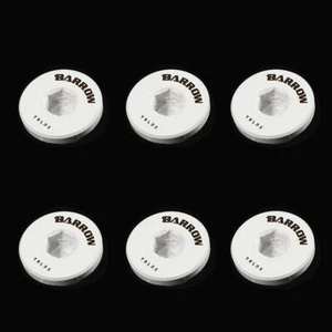 Barrow G1/4 Hex Blank Plug - White (6 Pack) - Picture 1 of 4