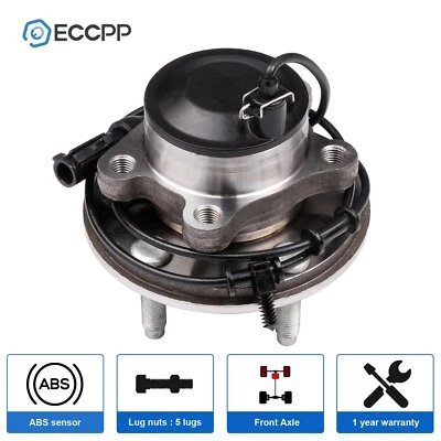 1Pc Wheel Hub Bearing Front 2WD For 2000-2008 Jaguar S-Type 2004 2005 XJ8 XJR - Image 1 of 4