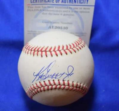 Ken Griffey Jr PSA DNA Coa Autograph American League OAL Signed Baseball - Image 1 of 2