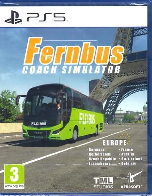 Fernbus Coach Simulator - PS5 / PlayStation 5 - Neu & OVP - Bild 1 von 3
