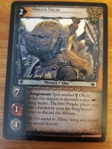 El Señor de los Anillos TCG Traición y Engaño 18C99 Orkish Sneak CCG LOTR - Imagen 1 de 1