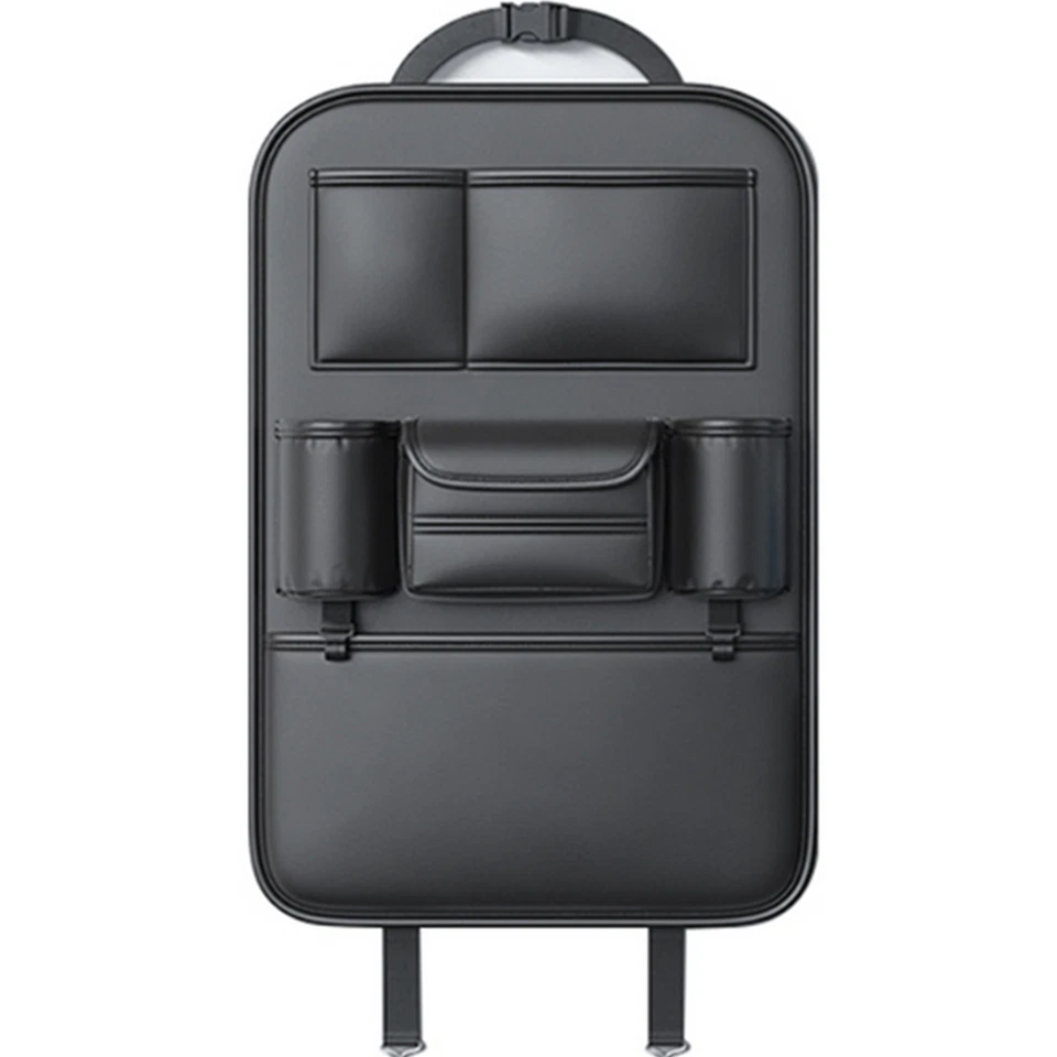 Organizador de botas de coche bolsa de almacenamiento asiento trasero colgante bolsillo accesorios anti patadas Foto 1 de 4