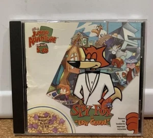 Spy Fox in Dry Cereal (Windows/Mac, 1997)Case Booklet And Working Game - Picture 1 of 3