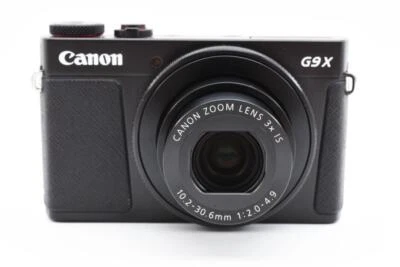 【Mint】Canon Powershot G9X Mark II 20.1MP Digital Camera Black - Image 1 of 4