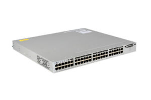 Commutateur 48 ports Cisco 3850 série PoE+, base IP, WS-C3850-48P-S, remis à neuf,