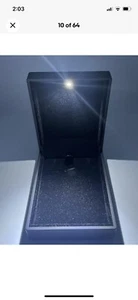 Luxury Velvet Jewelry Box LED-Lighted Women Gifts Anniversary, Wedding, Birthday - Picture 1 of 6