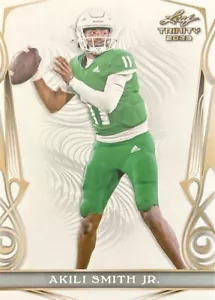 2023 Leaf Trinity- Akili Smith Jr.- Oregon Ducks - Picture 1 of 2