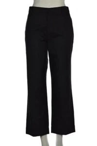 NEW Ralph Lauren Black Label Womens Pants Size 10 Black Cropped Dress Trousers - Picture 1 of 6